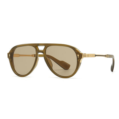 6052 Flat-top Aviator Sunglasses