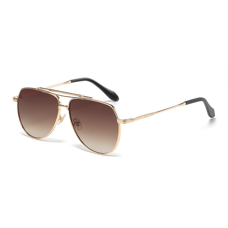 8039 Metal Aviator Sunglasses(4 colors)