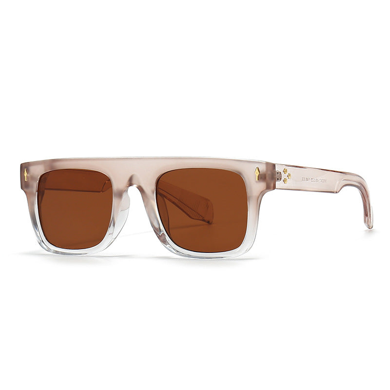 (6 Pack) Flat-top Square Sunglasses 6047