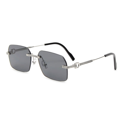 (6 Pack) Rimless Sunglasses 2006