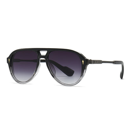 6052 Flat-top Aviator Sunglasses