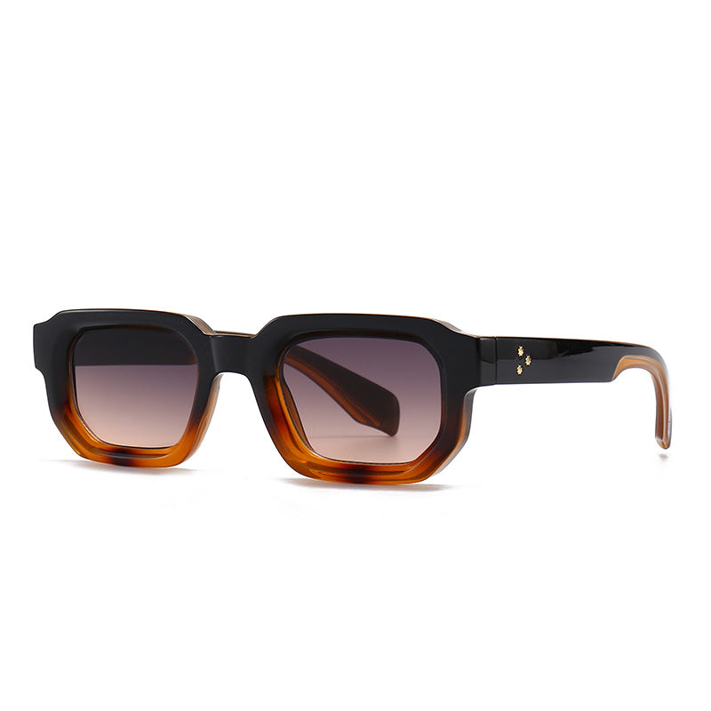 (6 Pack) Square Rivets Sunglasses 35100