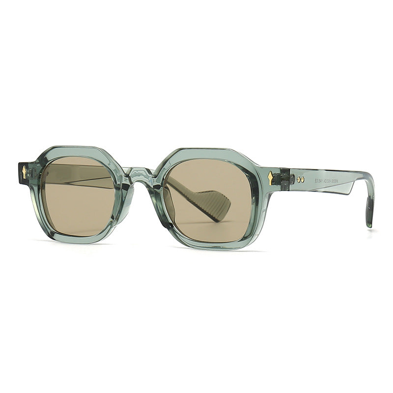 (6 Pack) Round Rivets Sunglasses 6058