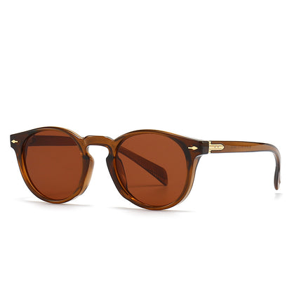 (6 Pack) Plastic Round Sunglasses 6018