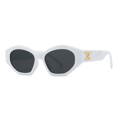 (6 Pack) Plastic Cat Eye Sunglasses 2295
