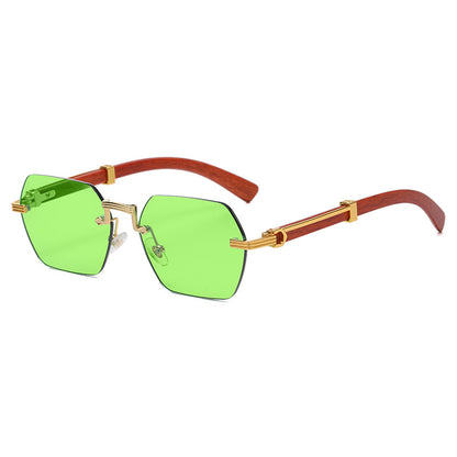 (6 Pack) Rimless Sunglasses 6022