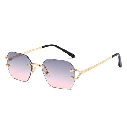 (6 Pack) Rimless Sunglasses 6029