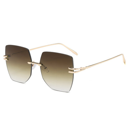 (6 Pack) Rimless Sunglasses 17447