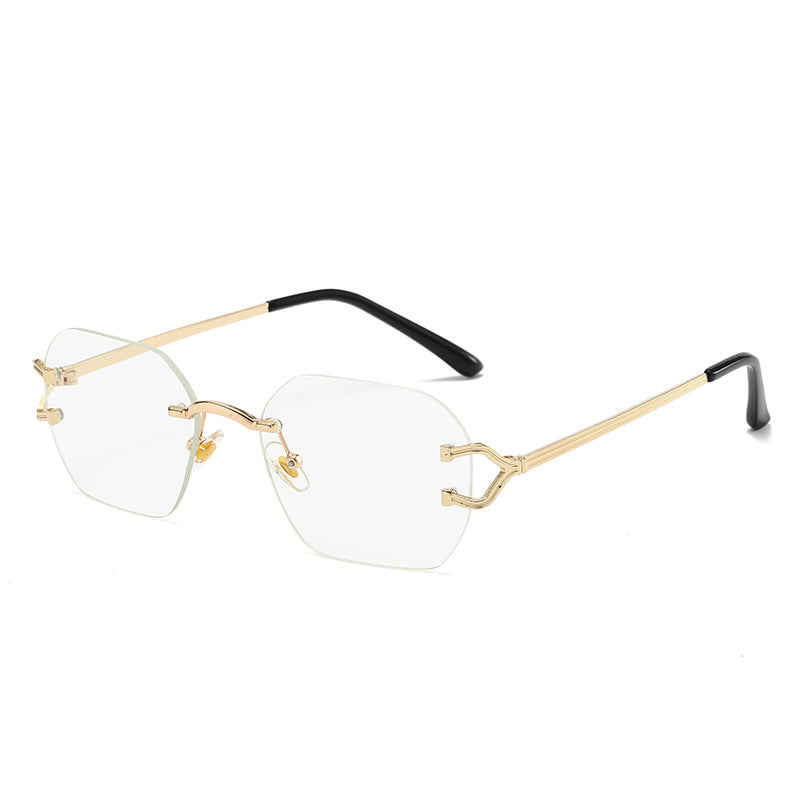 (6 Pack) Rimless Sunglasses 6029