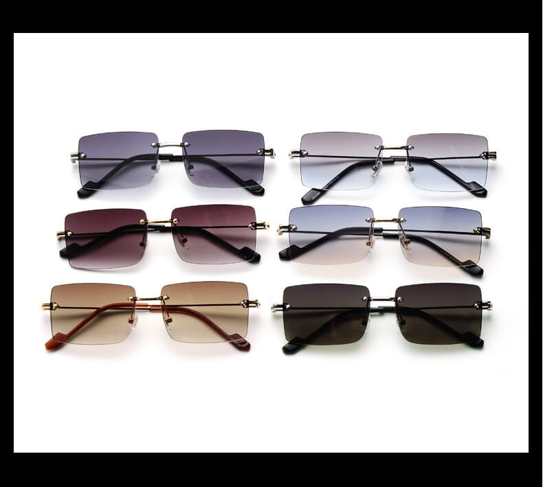 2010 Rimless Sunglasses(6 colors)