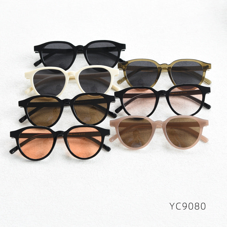 9080 Round Polarized Sunglasses