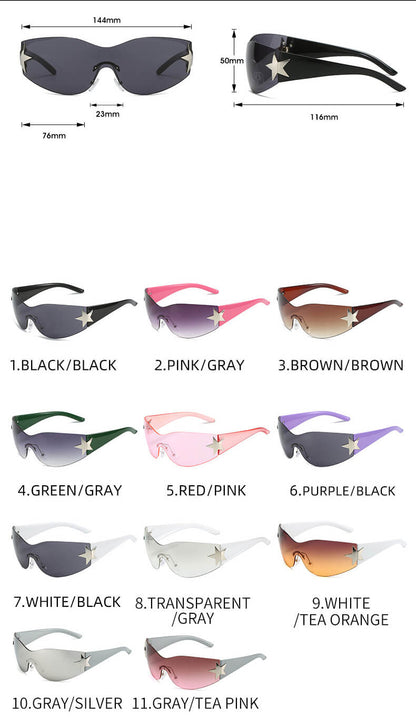 (6 Pack) Y2K Around Sunglasses 229443