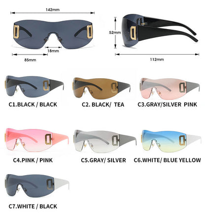 (6 Pack) Y2K Around Sunglasses 239504