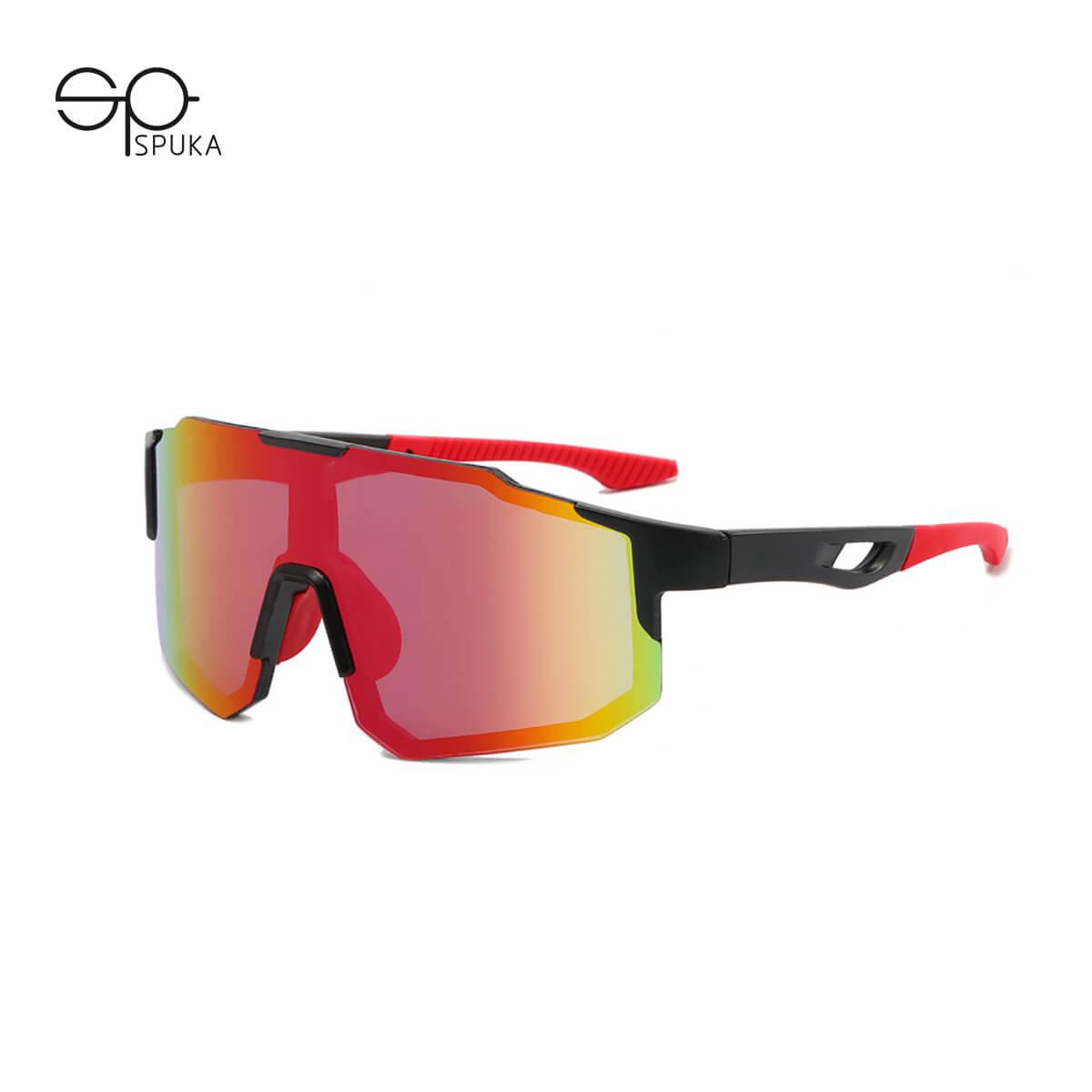 (6 Pack) Oversized Sports Sunglasses 9337