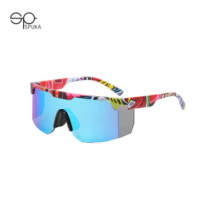 (6 Pack) Oversized Sports Sunglasses 9957