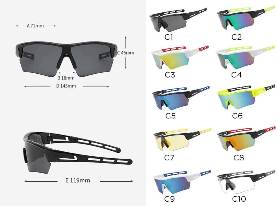 9332 Sports Sunglasses