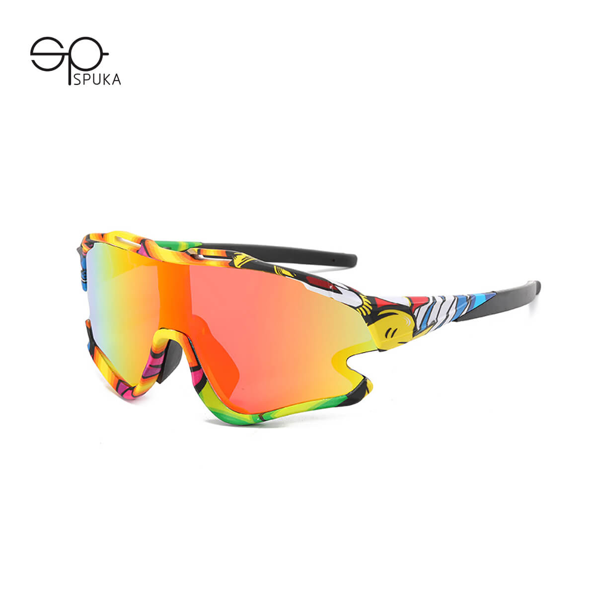 8303 Oversized Sports Sunglasses