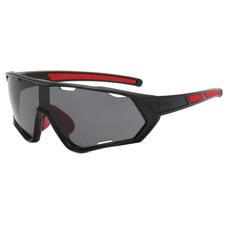 9330 Sports Sunglasses Black-Black