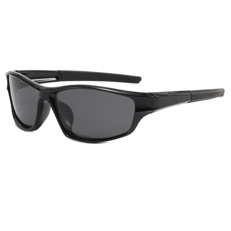 620P Polarized Sports Sunglasses Black-Black