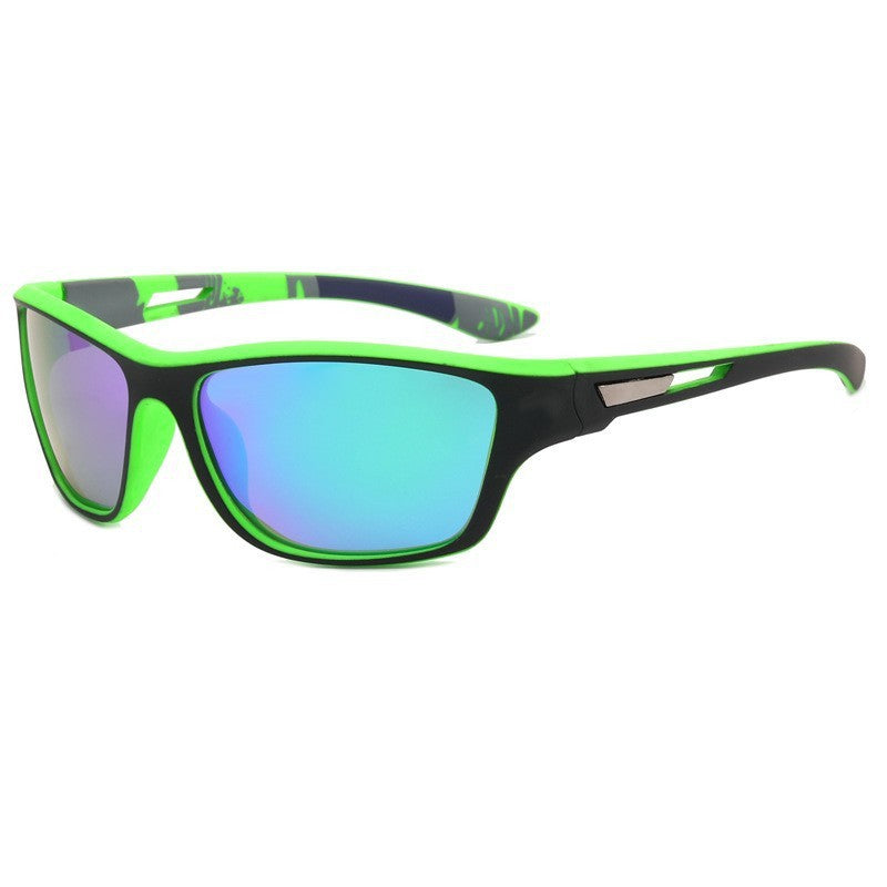 336P Polarized Sports Sunglasses Green Flash