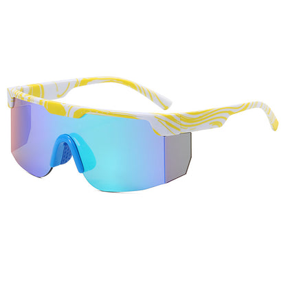 (6 Pack) Oversized Sports Sunglasses 9957