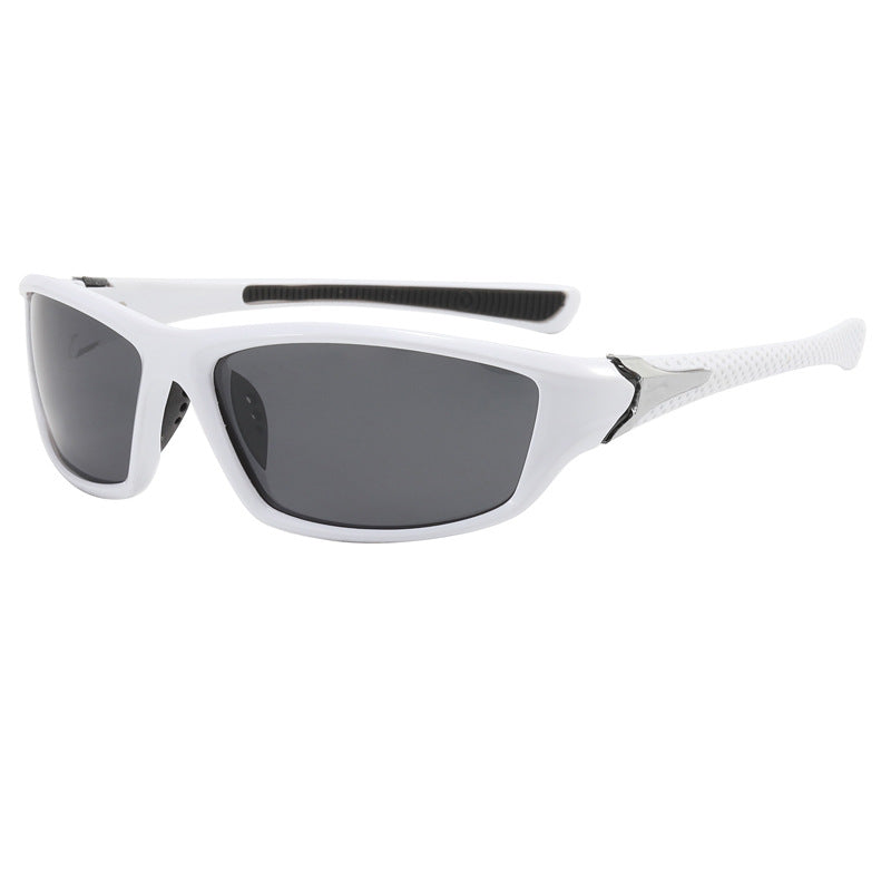 120P Polarized Sports Sunglasses White-Black