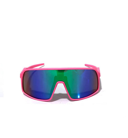 8231K Kids Polarized Sports Sunglasses Pink-Green Flash